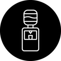 Water Cooler Vecto Icon vector