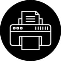 Printer Vecto Icon vector