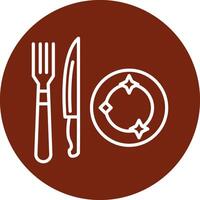 Dinning Vecto Icon vector