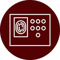 Security System Vecto Icon vector