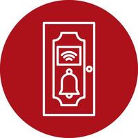 Door Bell Vecto Icon vector