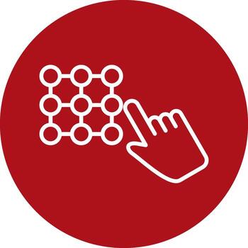 acceso código vecto icono vector