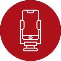 Smartphone Stand Vecto Icon vector