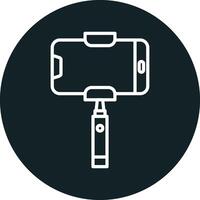 Selfie Stick Vecto Icon vector