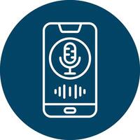 Voice Assistant Vecto Icon vector