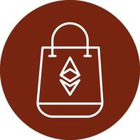 Shopping Bag Vecto Icon vector