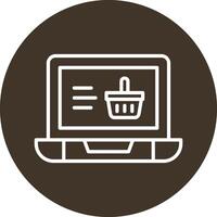 Online Shopping Vecto Icon vector