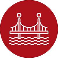 Bridge Vecto Icon vector
