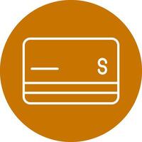 crédito tarjeta vecto icono vector
