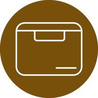 Delivery Box Vecto Icon vector