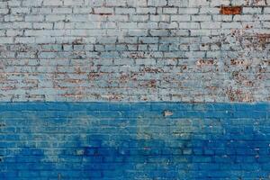 Brick wall pattern background, brick house walls texture photo