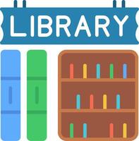 Library Vector Icon