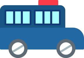 Prison Bus Vector Icon