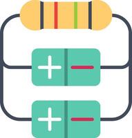 Resistor Vector Icon