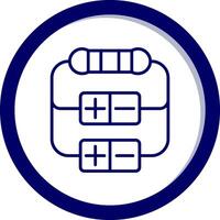 Resistor Vector Icon