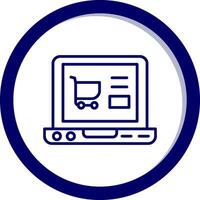 Online Shopping Vector Icon