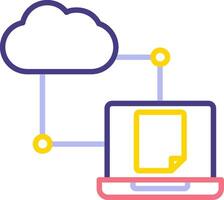 Data Transfer Vector Icon