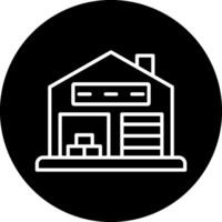 Warehouse Vector Icon