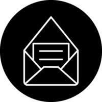 icono de vector de correo