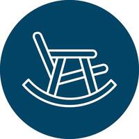 Rocking Chair Vector Icon
