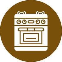 Gas Stove Vector Icon