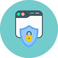 Secured Vector Icon