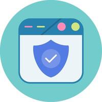 Web Security Vector Icon