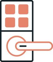 Smart Door Vector Icon