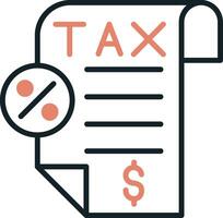 Tax Vector Icon