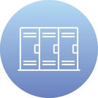 Lockers Vector Icon