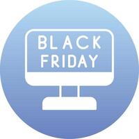 Black Friday Vector Icon