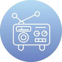 Radio Vector Icon