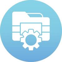 Folder Management Vector Icon