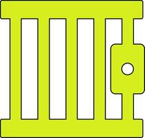 Jailhouse Vector Icon