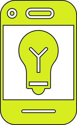 Mobile Phone Idea Vector Icon
