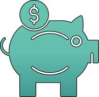 Piggy Bank Vector Icon