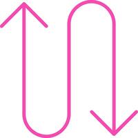 Zigzag Vector Icon