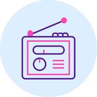 Radio Vector Icon