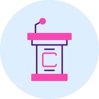 Lectern Vector Icon