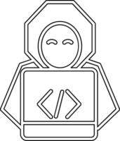 Hacker Vector Icon