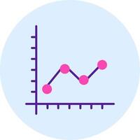 Graph Vector Icon
