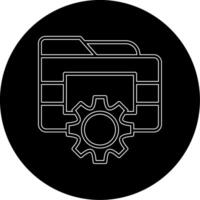 Folder Management Vector Icon