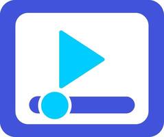 Video Player Vector Icon