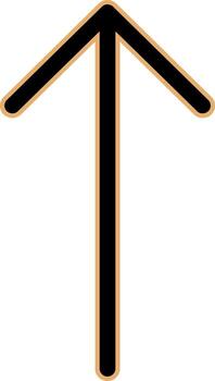 Up Arrow Vector Icon