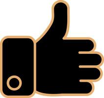 Thumbs Up Vector Icon