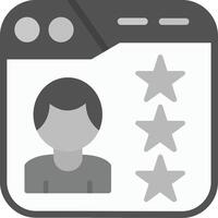 Rating Vector Icon