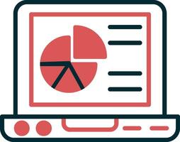 Pie Chart Vector Icon