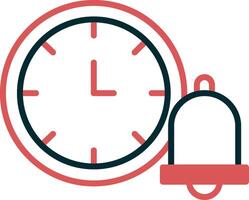 icono de vector de reloj