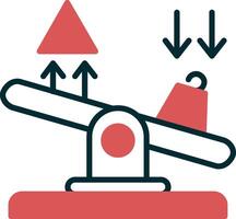 Seesaw Vector Icon