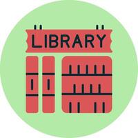 Library Vector Icon